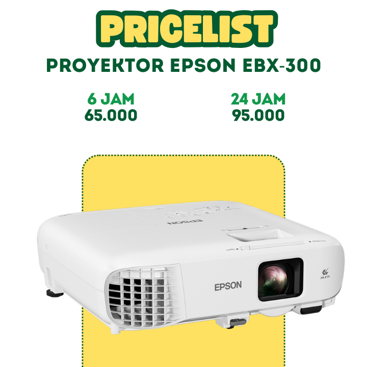 Harga sewa proyektor di Tangerang Argani