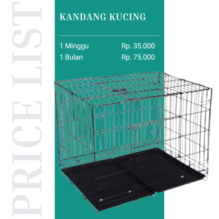 Harga Sewa Kandang Kucing di Malang dan Batu