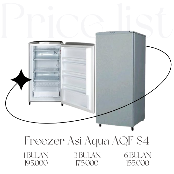 Harga Sewa Freezer Asi di Niel