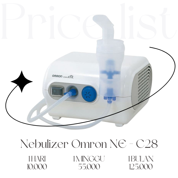 Harga Sewa Nebulizer di Niel Surabaya