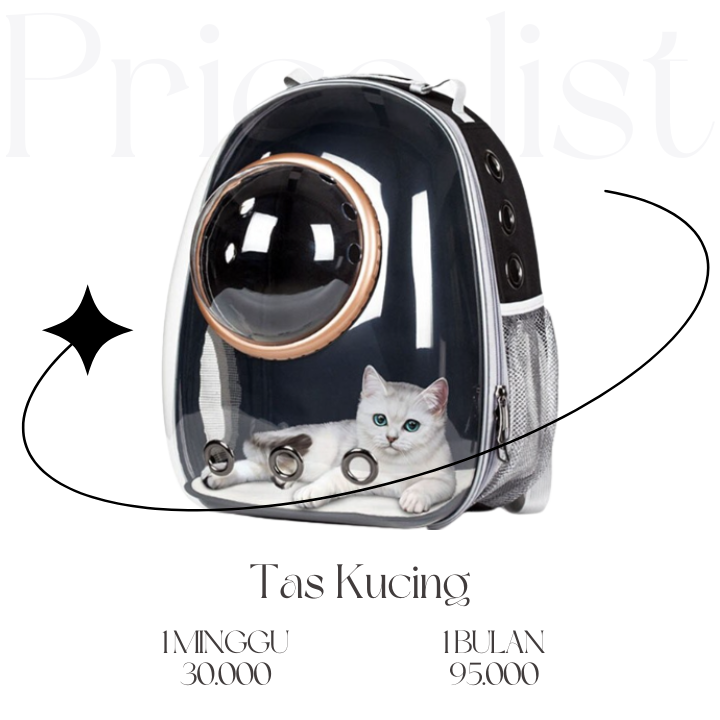 Harga Sewa Tas Kucing di Niel