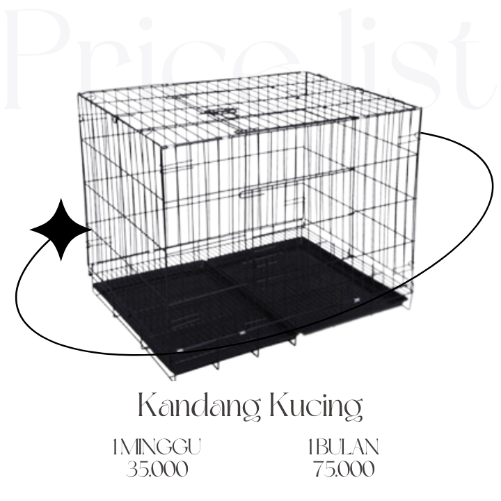 Harga Sewa Kandang Kucing di Niel