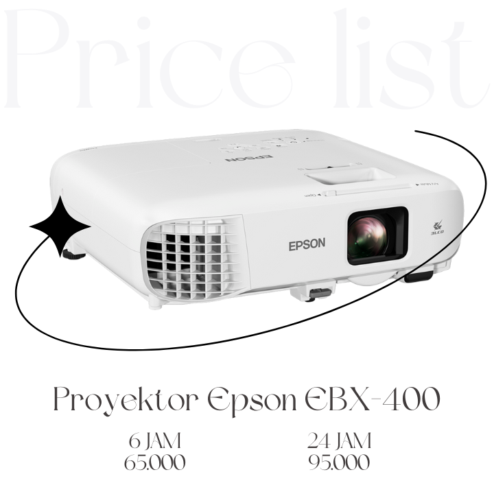 Harga Sewa Proyektor Epson di Niel