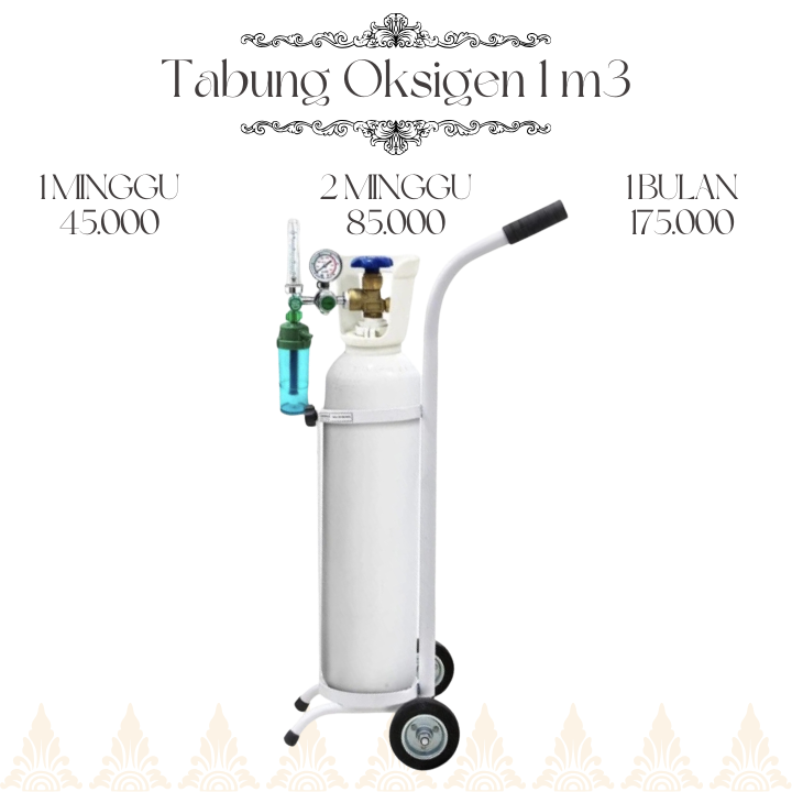 Harga Sewa Tabung Oksigen di Mahanta 2