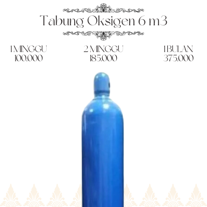Harga Sewa Tabung Oksigen di Mahanta