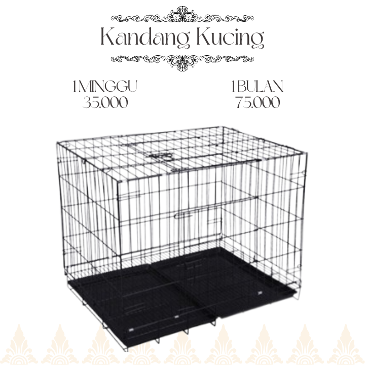 Harga Sewa Kandang Kucing di Mahanta