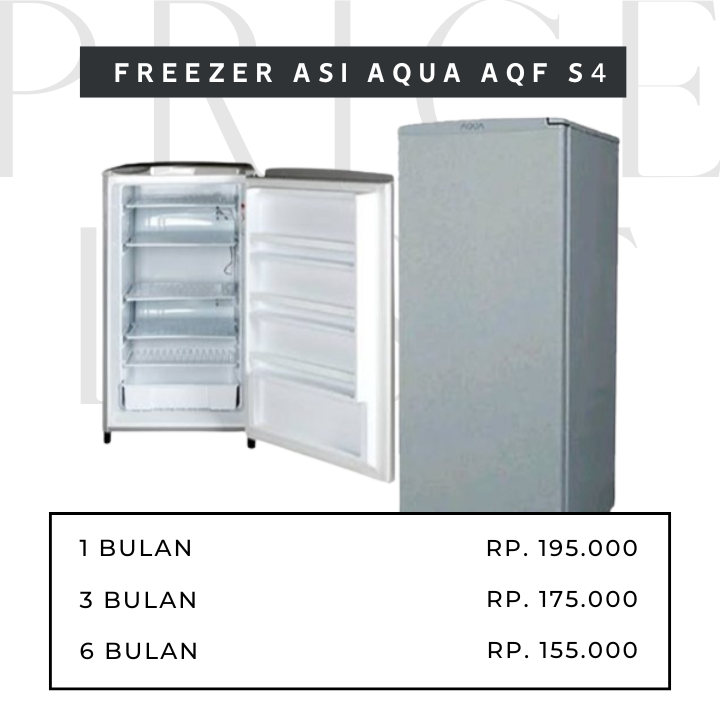 Harga Sewa Freezer Asi di Mavira Semarang