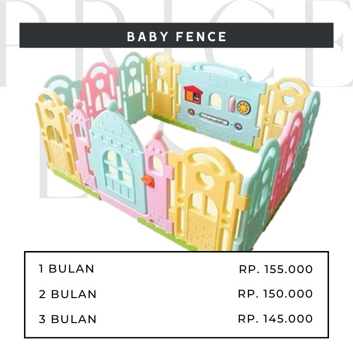 Harga Sewa Baby Fence di Mavira