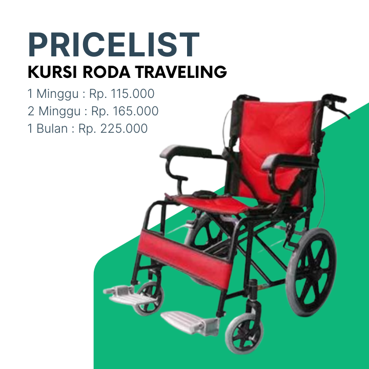 Harga Sewa Kursi Roda Traveling Bogor Depok