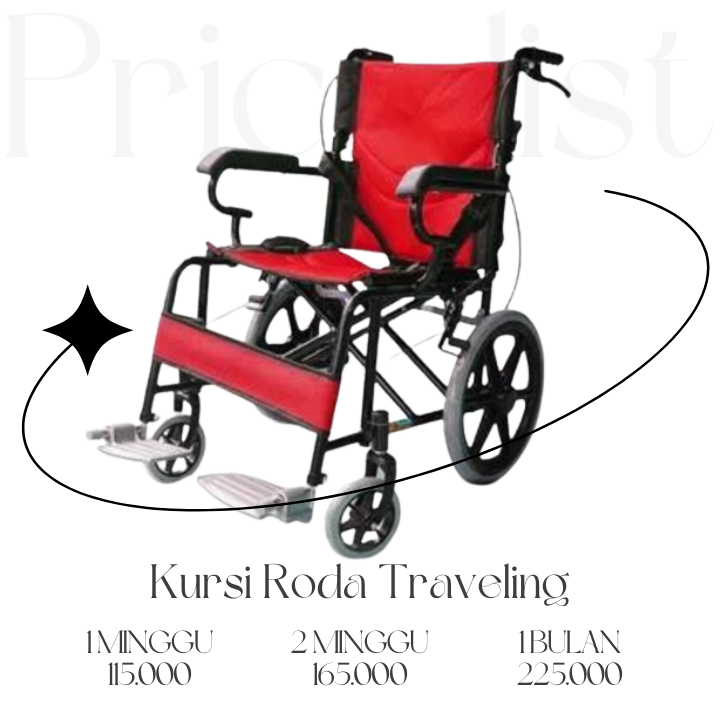 Harga Sewa Kursi Roda Traveling Surabaya