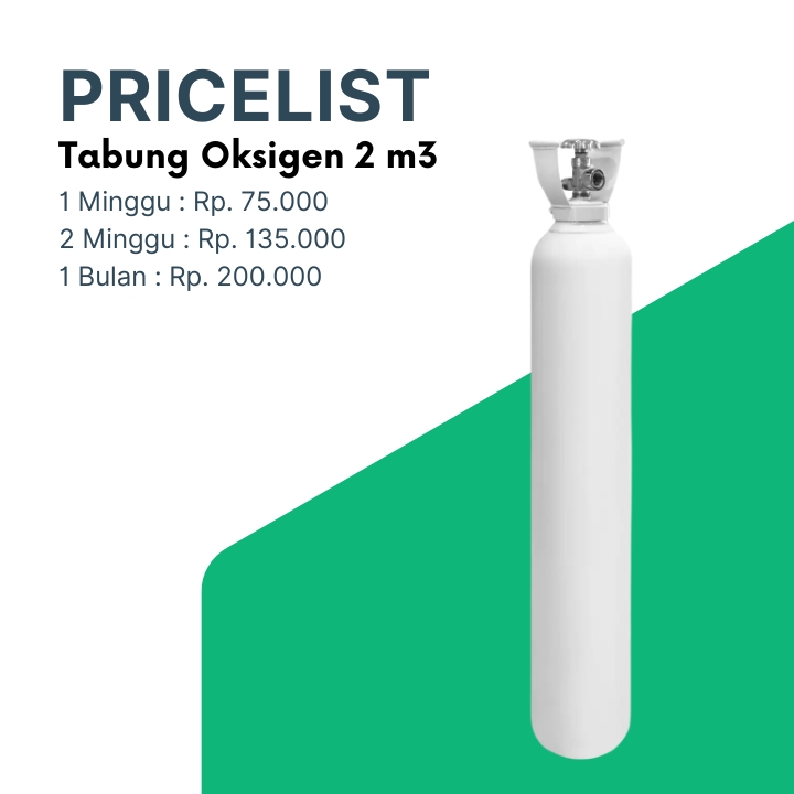 Pricelist sewa tabung oksigen Bogor dan Depok di Navaro 2