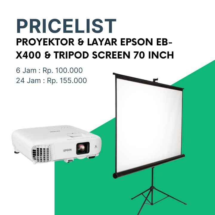 Sewa Layar dan Proyektor