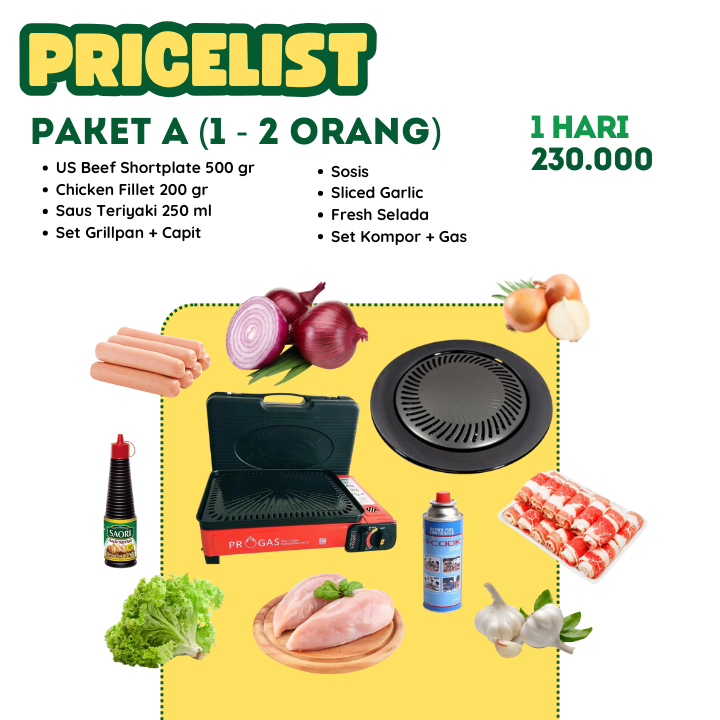 Paket BBQ Grill A