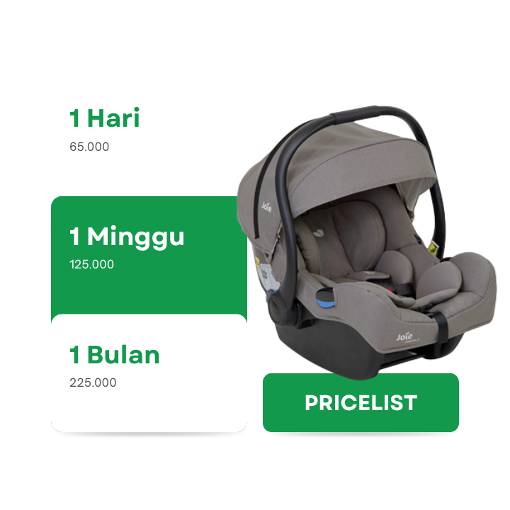 Sewa Carseat Newborn di Bandung