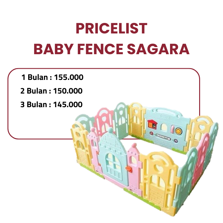 Pricelist Baby Fence Sagara