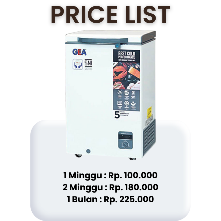 Sewa Freezer Box Bandung Sagara