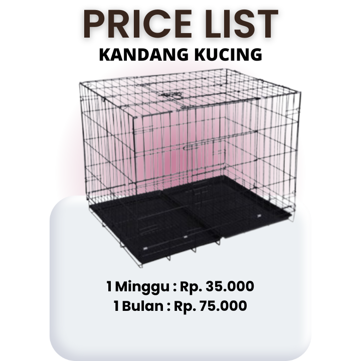 Sewa Kandang Kucing di Bandung